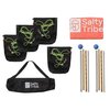 SALTY TRIBE Aeolians Beach Elastic Tent 300x250 cm, Τέντα Παραλίας με Προστασία UV, TRI-083 /Azul Cielo
