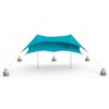 SALTY TRIBE Aeolians Beach Elastic Tent 300x250 cm, Τέντα Παραλίας με Προστασία UV, TRI-083 /Azul Cielo