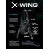 ΠΕΛΜΑ X-WING ΜΑΥΡΟ/ΜΠΛΕ MARES