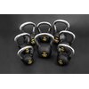 Amila Kettlebell Rubber Cover cr Handle 8kg 44496
