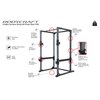 Κλωβός Δύναμης Bodycraft Power Rack F430 44718