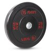 Δίσκος Amila Black r Bumper Slim 50mm 25kg 84835