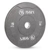 Δίσκος Color Bumper Plate Slim 50 mm 5 kg – Γκρι 84846