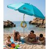 SALTY TRIBE Ionians Blackout 2.2m, Ομπρέλα Παραλίας Με Κλίση, TRI-108 /Ocean Teal