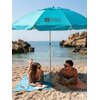 SALTY TRIBE Ionians Blackout 2.2m, Ομπρέλα Παραλίας Χωρίς Κλίση, TRI-107 /Ocean Teal