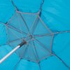 Ομπρέλα Παραλίας Αλουμινίου 2,4m pe 180gsm upf 50+ Γαλάζιο 12001