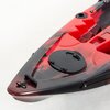 Conger 295 μονοθέσιο καγιάκ για ψάρεμα SCK κόκκινο-μαύρο