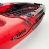 Conger 295 μονοθέσιο καγιάκ για ψάρεμα SCK κόκκινο-μαύρο
