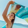 Πετσέτα Θαλάσσης Microfiber 90x180cm με Σχέδιο σε Αδιάβροχη Θήκη Venice Beach Maui&sons