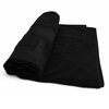 Πετσέτα Θαλάσσης Microfiber με Σχέδιο 80x170cm Μαύρη Maui&sons