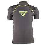 Vaquita Ανδρικο με Κοντο Μανικι Slimfit Γκρι m 64615