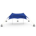 SALTY TRIBE Aeolians Beach Elastic Tent 300x250 cm, Τέντα Παραλίας με Προστασία UV, TRI-084 /Royal Blue
