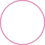 Χούλα-Χουπ 76cm - Φ18mm - 185gr, ροζ 48161