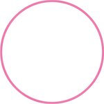 Χούλα-Χουπ 60cm - Φ18mm - 155gr, ροζ 48167