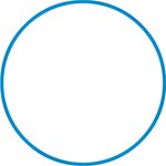 Χούλα-Χουπ 60cm - Φ18mm - 155gr, Μπλε 48166