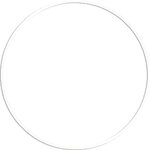 Χούλα-Χουπ hq 70cm - Φ19mm - 280gr, Λευκό 98814