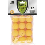 Μπαλάκια Ping Pong Sunflex Hobby pvc 12 Τεμάχια Πορτοκαλί 97261