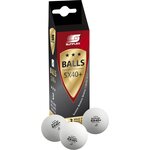 Μπαλάκια Ping Pong Sunflex Sx40+ Competition pvc 3 Τεμάχια 97253