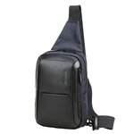 Τσάντα Ώμου Ανδρική 2lt Microfiber Polyester Μπλε Nautica