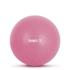 Μπάλα Γυμναστικής Amila Pilates Ball 25cm ροζ Bulk 95820