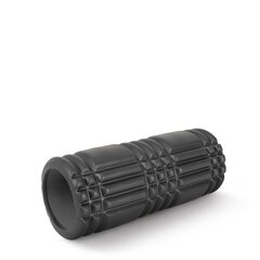 Amila Foam Roller Plexus Φ14x33cm Μαύρο 96806