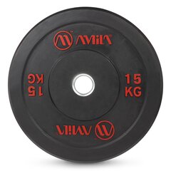 Δίσκος Amila Black r Bumper Slim 50mm 15kg 84833