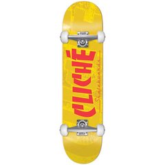 Cliche Banco Complete Skateboard fp 7.5'' - Κίτρινο