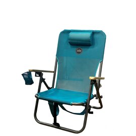 Beach Tilt 1 Μεταλλική Καρέκλα 4 Θέσεων Capri Blue Campo Κωδ.6005090