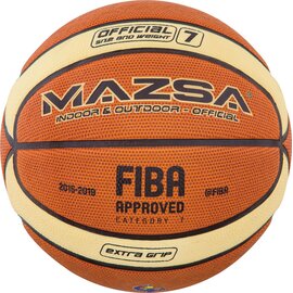 Μπάλα Basket Mazsa 0bb-41510 no. 7 Fiba Approved 41510