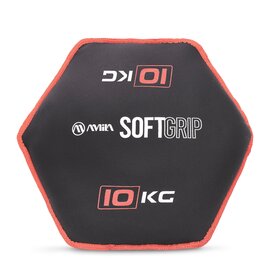 Δίσκος Βαρίδιο Soft Grip 10Kg 90755