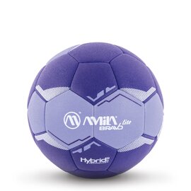Μπάλα Handball Bravo Lite νο1 - μωβ / Βιολετί / Λευκό 41313