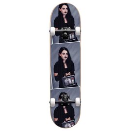Darkstar Goth Girl fp Premium Complete Skateboard 7.875'' - Μαύρο