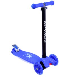 Αθλοπαιδια 3τροχο Πατίνι (Scooter) με Φωτιζόμενη Βάση και Ροδάκια - Μπλε