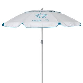 Ομπρέλα Παραλίας Αλουμινίου 2,4m pe 180gsm upf 50+ Γαλάζιο 12001