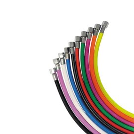 Bts Miflex 100cm High Flexible Regulator Hose unf 3/8 red 969437