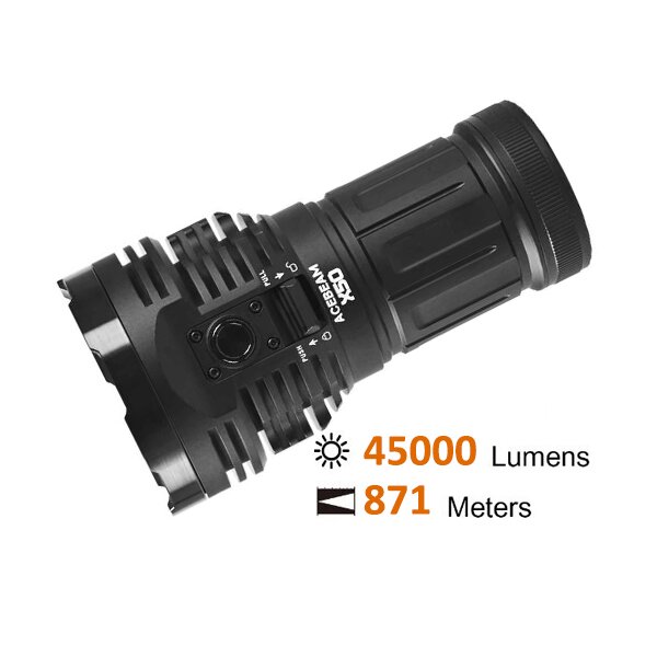 Φακός μεγάλης ισχύος Acebeam X50 2.0 built-in battery