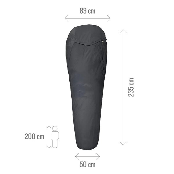 Αδιάβροχο Κατάλυμα Ανάγκης Millet Bivy bag /Γκρι