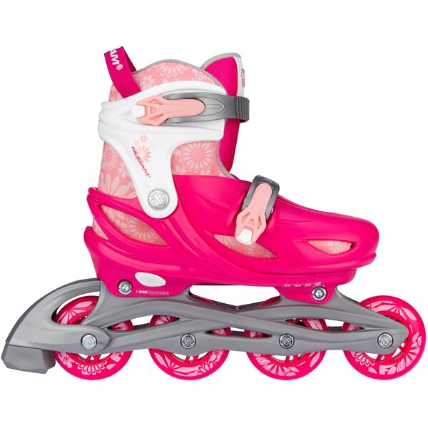 Nijdam Inline Skates Ρυθμιζόμενα 3-σε-1 "Floral Switch" Size: 25-28 N22AA01