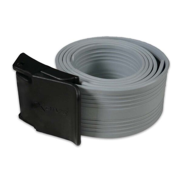 Ζωνη Latex   3mm με Πλαστικη Πορπη Πορτοκαλι 65915