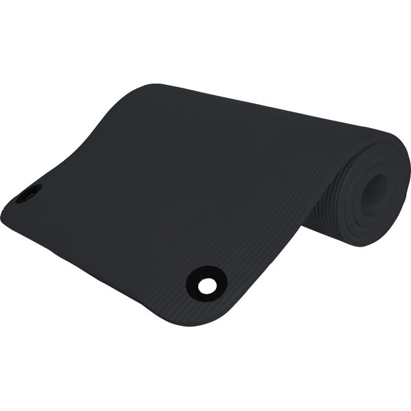 Στρώμα Γυμναστικής NBR 15mm 100Kg 183cm Μαύρο 95901