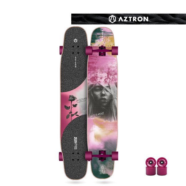 Danceboard/skateboard Wild Rose 45.5"  by Aztron®