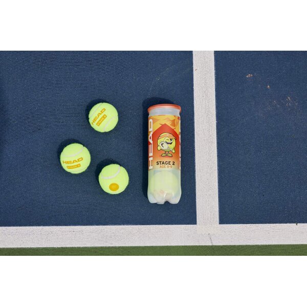 Head Stage 2 Orange Κουτα 24χ3 Ball Μπαλλακια Tennis Κωδ.3121914