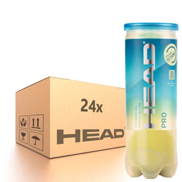 Head pro Κούτα  24x3 Ball can new Μπαλάκια Tennis Κωδ.3121136