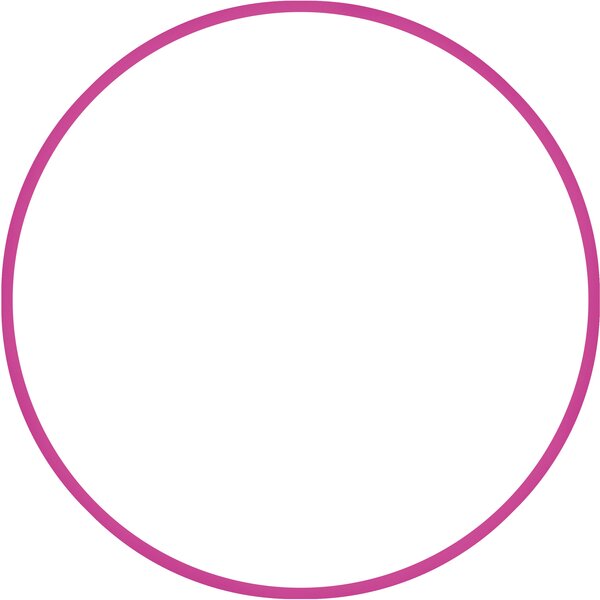 Χούλα-Χουπ 70cm - Φ19mm - 175gr, Φούξια 48056