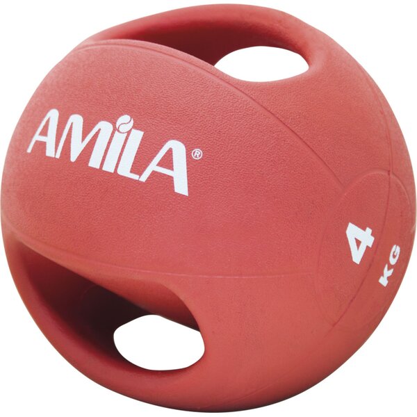 Amila Dual Handle Medicine Ball 4kg 84677