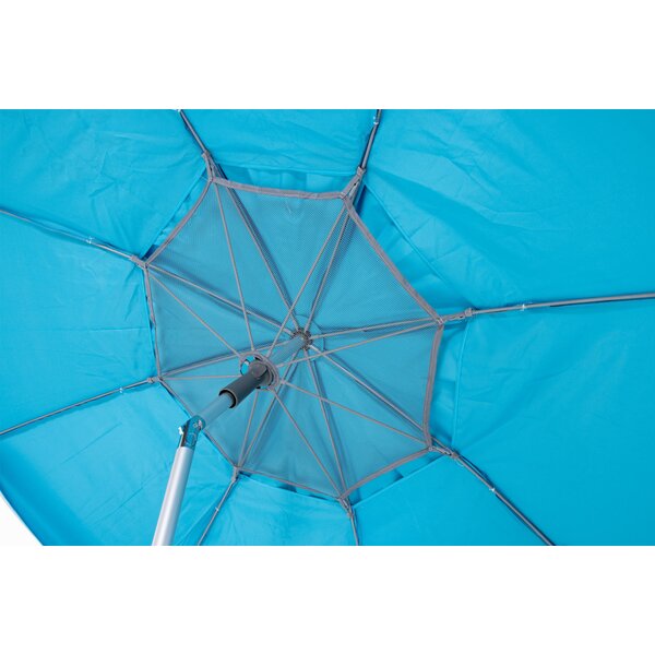 Ομπρέλα Παραλίας Αλουμινίου Escape 2m pe 140gsm upf 50+ Μπλε 12205