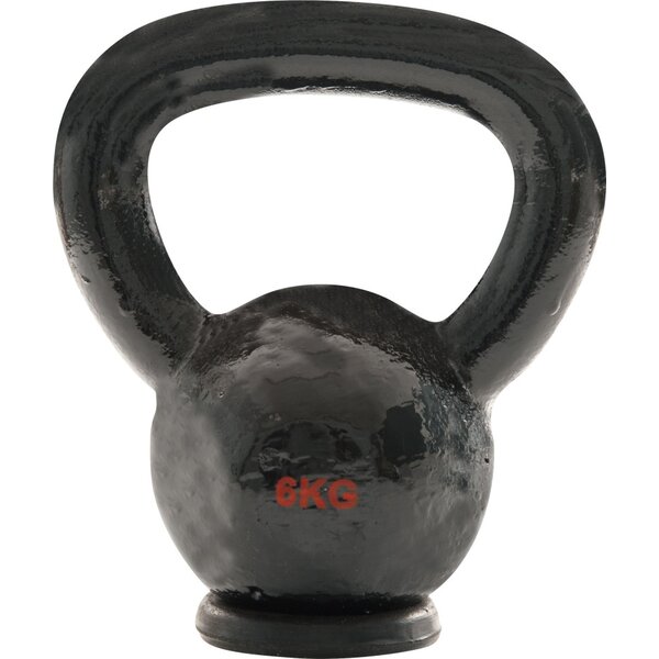 Amila Kettlebell Cast Iron Rubber Base 6kg 44521