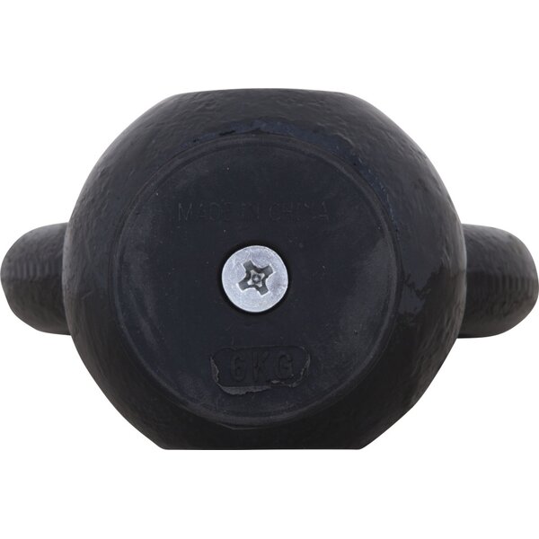 Amila Kettlebell Cast Iron Rubber Base 6kg 44521