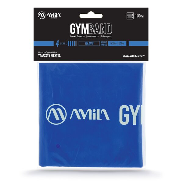 Λάστιχο Αντίστασης Amila Gymband 1.2m Heavy 48183