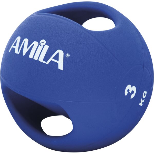 Amila Dual Handle Medicine Ball 3kg 84676